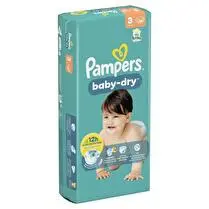 Pampers, Couches Baby dry géant taille 3