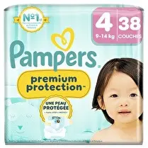 Pampers, Couches premium protection taille 4