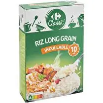 Carrefour, Riz long grain incollable 10 min