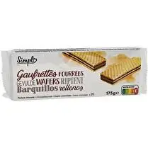Simpl, Gaufrettes fourrées chocolat