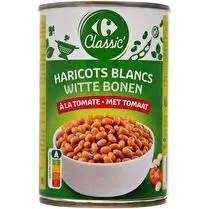 Carrefour, Haricots blancs à la tomate