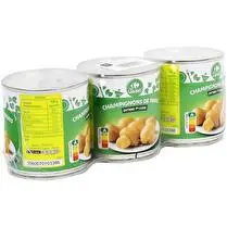 Carrefour, Champignons de Paris entiers 1er choix