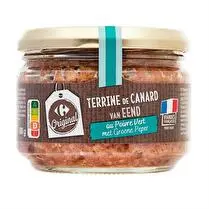 Carrefour, Terrine de canard au poivre vert