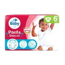 Carrefour, Couches-culottes taille 6 +16 kg