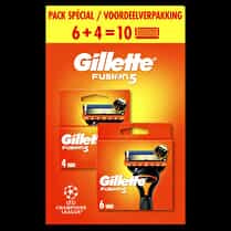 Gillette, Lames de rasoir Fusion 6 + 4 = 10