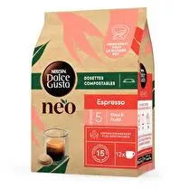 Nescafé Dolce Gusto, Capsules de café Espresso - x 12 soit 66 g