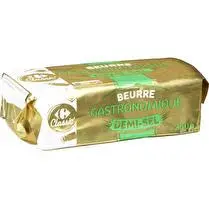 Carrefour, Beurre gastronomique Demi-sel