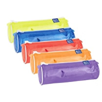 OXFORD, Trousse ronde fancy transparente assortis