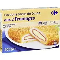Carrefour, Cordon bleu de dinde aux 2 fromages