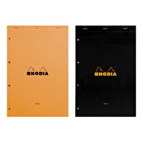 Rhodia, Bloc perforé 21x31.8 cm 160 pages grands carreaux
