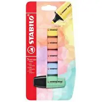 Stabilo, Surligneurs boss mini pastel x5