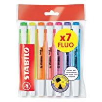 Stabilo, 7 surligneurs swing cool fluo - Ecopack
