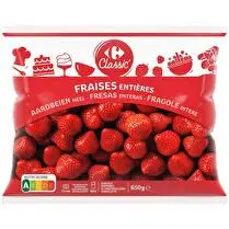 Carrefour, Fraises entières