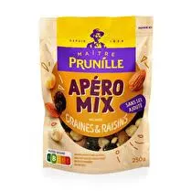 Maître Prunille, Mélange apéromix graines et raisins