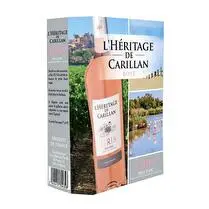 L Héritage de Carillan, Vin Rosé I.G.P. Pays d'Oc Gris