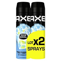 Axe, Déodorant homme  Ice cool 48H fraicheur & parfum