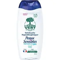 L'arbre vert bien-être, Gel Douche Ecolabel peaux sensibles