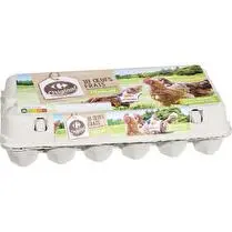 Carrefour, Oeufs frais poules plein air