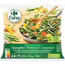 Carrefour, Légumes cuisinés poêlée champêtre