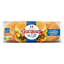 Jacquet, Burger classic  Rond nature - x 6 soit 330 g