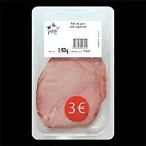 Votre charcutier propose, Rôti de porc cuit supérieur