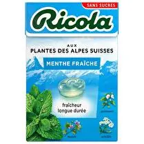 Ricola, Boîte sans sucres Menthe Fraîche