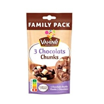 Vahiné, Pépites chunks 3 chocolats