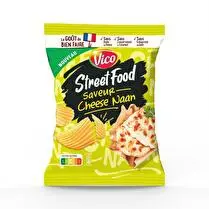 Vico, Chips street food Saveur Cheese Naan