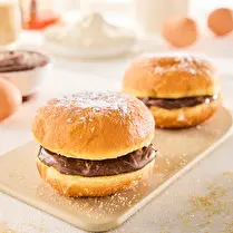 Votre boulanger vous propose, Beignet fourré au nutella x 2