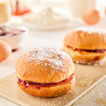 Votre boulanger vous propose, Beignet fourré framboise x 2