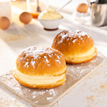 Votre boulanger propose, Beignet fourré crème patissière x 2