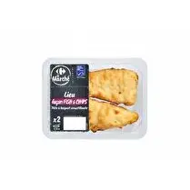 Carrefour, Lieu façon fish and chips x 2