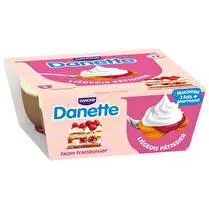 Danone, Danette Liégeois pâtissier façon framboisier