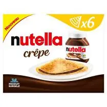 Nutella, Crêpe nutella