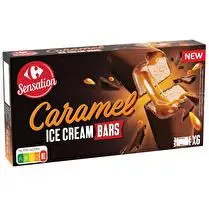 Carrefour, Barre glacée caramel x6