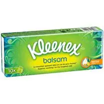 Kleenex, Mouchoirs étuis Balsam x10