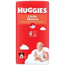 Huggies Little Movers, Couches Taille 4