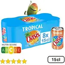 Oasis, Boisson au fruit plat tropical