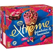 Nestlé, Cônes framboise et brownies