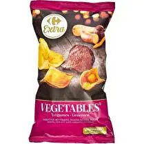 Carrefour, Chips mélange de 4 légumes