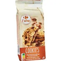 Carrefour, Cookies fourrés noisettes chocolat