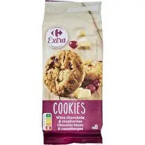 Carrefour, Cookies chocolat blanc canneberges