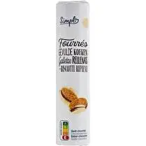 Simpl, Biscuits fourrés goût chocolat