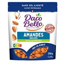 Daco bello, Amande grillée sans sel ajouté