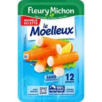 Fleury michon, 12 Bâtonnets Surimi Le Moelleux