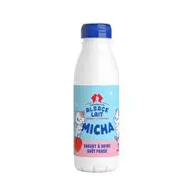 Alsace Lait, Yaourt à boire fraise goût fraise