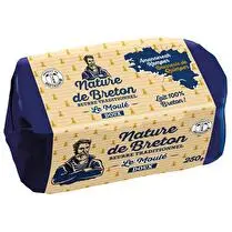Nature de Breton, Beurre Traditionnel Le  Moulé doux