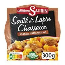 William Saurin, Sauté de lapin chasseur