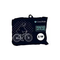 COOLRIDE, Cape de pluie coloris bleu marine taille S/M