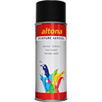 ALTONA, Peinture aérosol noir mat 400ml